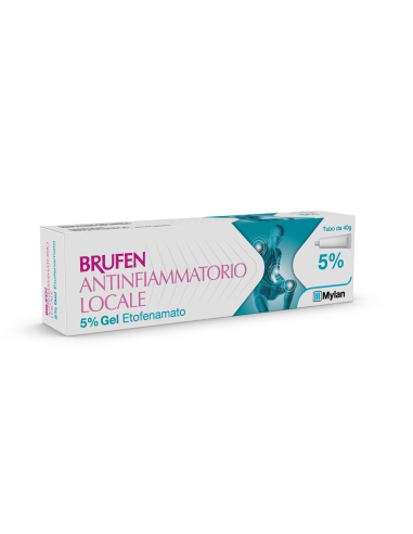 BRUFEN ANTI-INFLAMMATORY GEL 40G 5% OTHER