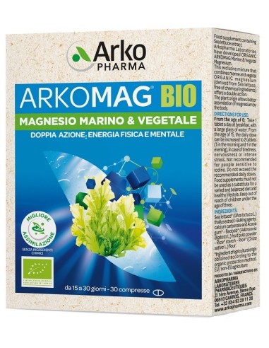 ARKOMAG BIO MAGNESIA MAR 30CPR