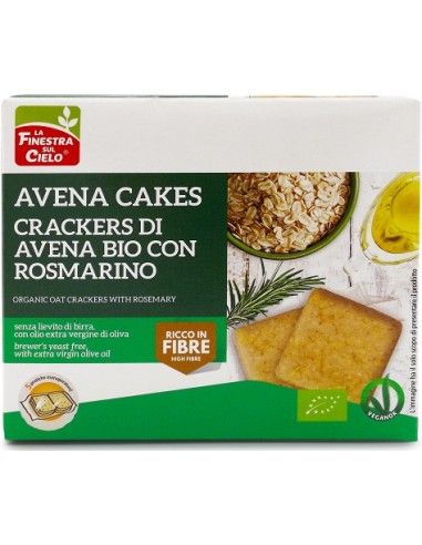 CRACKERS AVENA ROSMARINO BIO