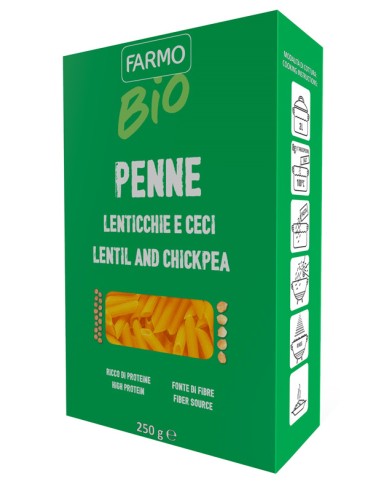 FARMO BIO PENNE LENTI/CECI250G