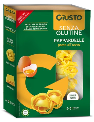 GIUSTO S/G PAPPARDELLE 250G