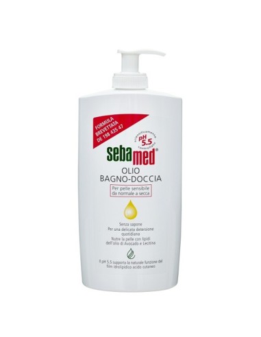 SEBAMED BATH & SHOWER OIL 500ML