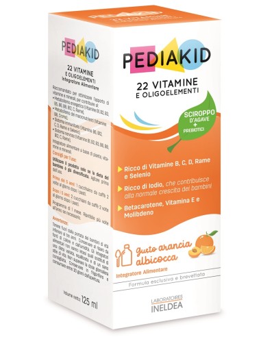 PEDIAKID 22 VITAMINE/OLIGOELEM