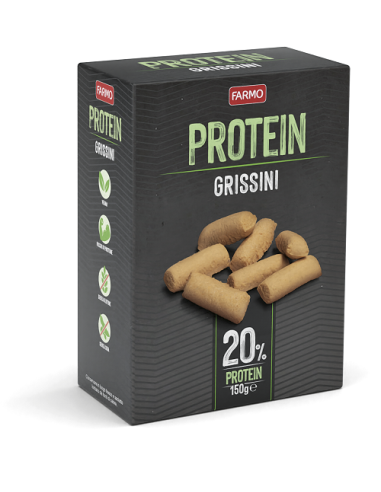 FARMO PROTEIN GRISSINI20% 150G