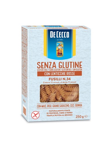 DE CECI FUSILLI N34 LENT 250G