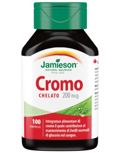 JAMIESON CROM CHELATO 100CPR