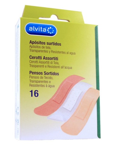 ALVITA ASSORTED PATCHES 16PCS