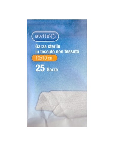 ALVITA TNT GAUZE 10X10CM 25PCS