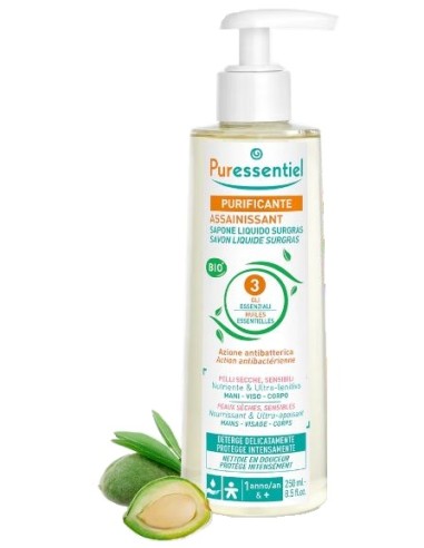 PURESSENTIEL SAPONE 250ML