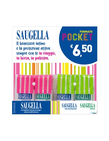 SAUGELLA POCKET ESPOSITORE