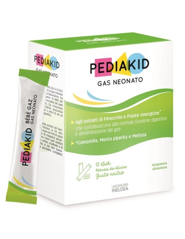 PEDIAKID GAS NEONATO 12STICK