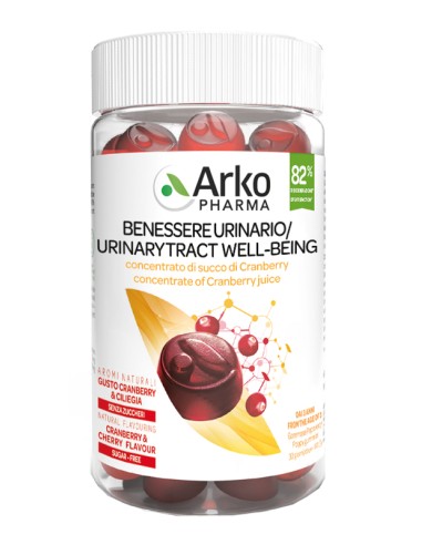 ARKOGUMMIES CRANBERRY 60GOMM