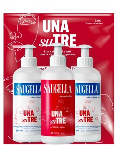 BUNDLE SAUGELLA DERMOLIQ 3X200