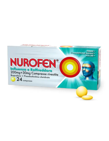 NUROFEN INFLUENCE RAFFR 24CPR