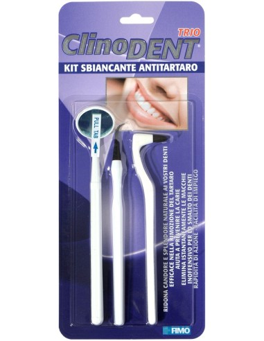 CLINODENT TART WHITENING TRIO