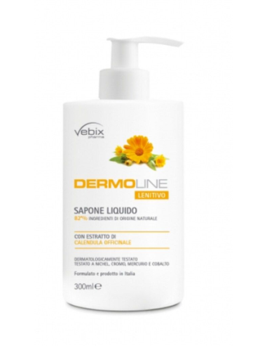 VEBIX DERMOLINE SAPONE LIQUIDO CALENDULA VEBIX 300ML