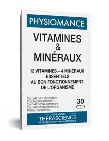 PHYSIOMANCE VIT&MIN 30CPS