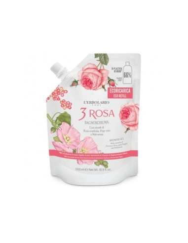 3 ROSA BAGNOSCHIUM RICARICA ECO 500ML