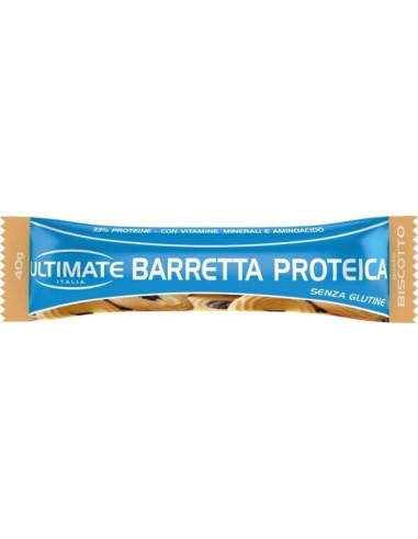 ULTIMATE BARRETTA PROTEICA BISCOTTO 40G - SCADENZA 7/2024