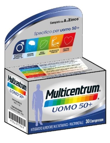 MULTICENTRUM UOMO 50+ 30CPR