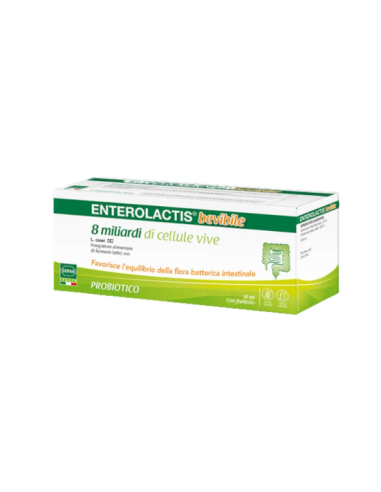 ENTEROLACTIS 6 FLACONS 10 ML