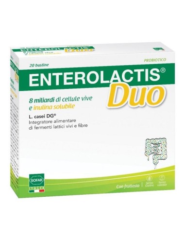 ENTEROLACTIS DUO 20 BUSTINE