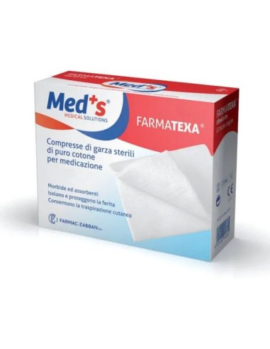 GARZA MEDS 2/8 10X10CM 100PZ