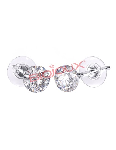 BJT2100 EARRINGS HEART ROS SS