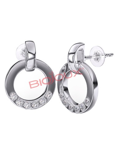 BJT226 EARRINGS MONTEC ROU SS