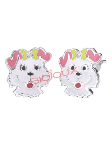 BJT732 PUPPY SS EARRINGS