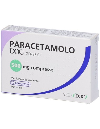 PARACETAMAGE DOC 20CPR 500MG