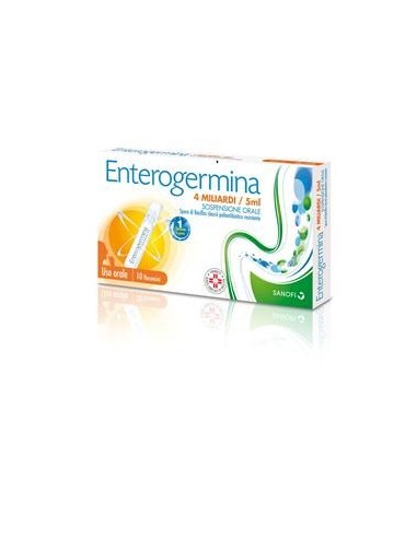 ENTEROGERMINA OS 10FL 4MLD/5ML