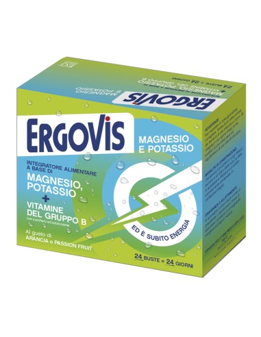 ERGOVIS MG+K VIT B C/ZUC24BUST