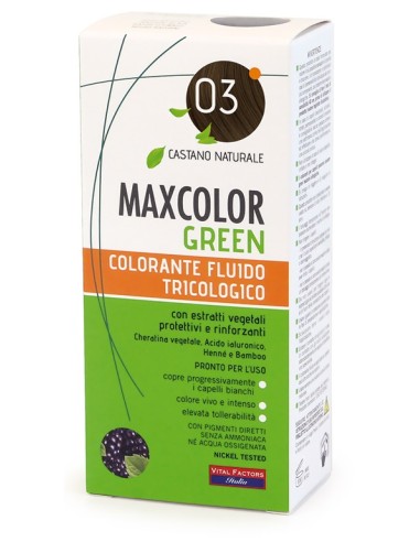 MAXCOLOR GREEN 03 NATURAL BROWN