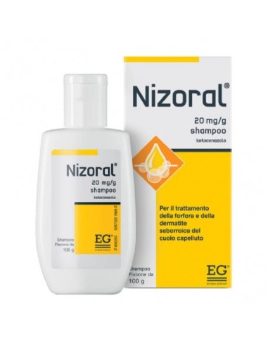 NIZORAL SHAMPOO FL 100G 20MG/G