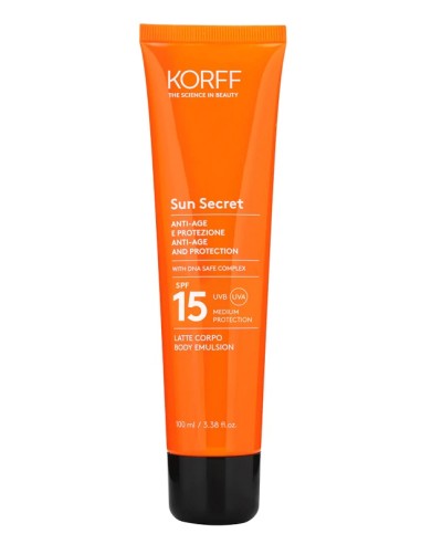 KORFF SUN LATTE SPF15 100ML