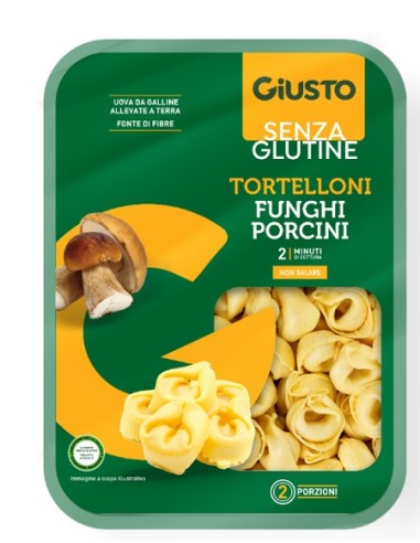 GIUSTO S/G TORTELLONI FUNG250G