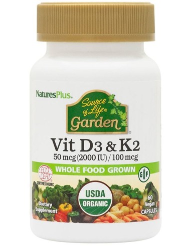 VITAMIN D3 & K2 50MCG 60CPS