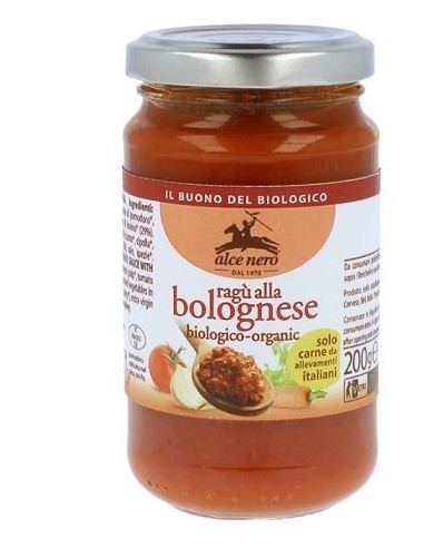 RAGU' ALLA BOLOGNESE BIO 200G