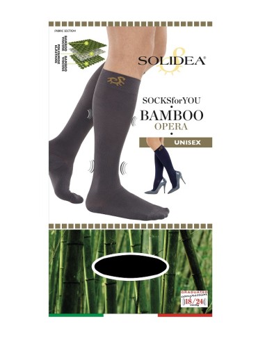 SOCKS FY BAMBOO OPERA NERO S