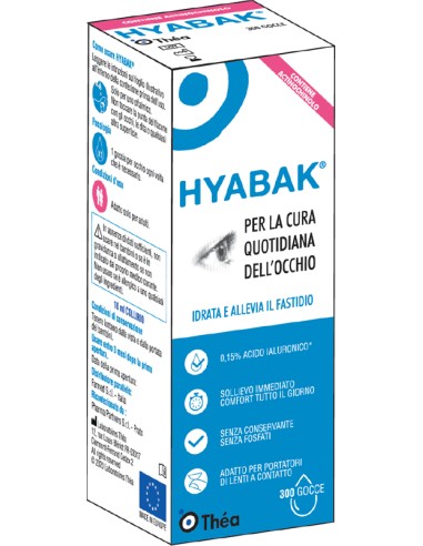 HYABAK OPHTHALMIC SOLUTION 10 ML