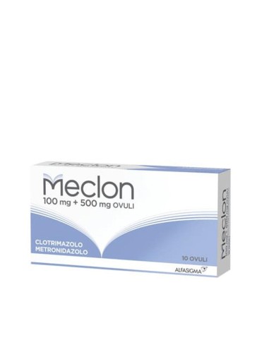 MECLON 10 OVULAR VAG 100+500MG