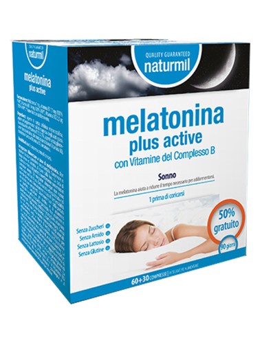 NATURMIL MELATONINA PLUS ACTIV