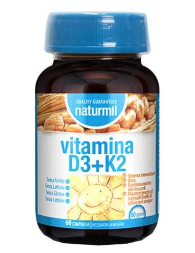 NATURMIL VITAMINA D3+K2 60CPR