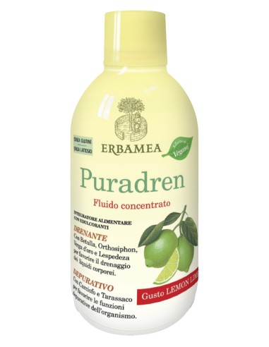 PURADREN LEMON LIME 500ML