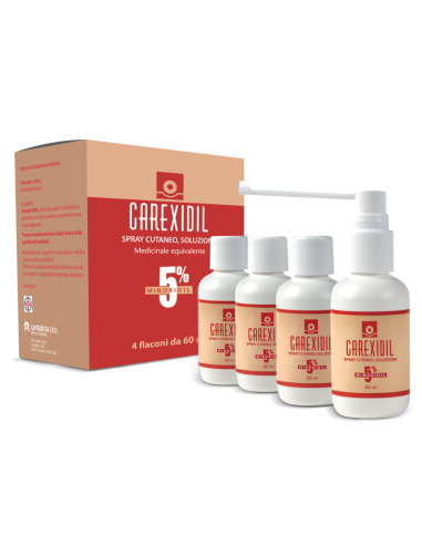 CAREXIDIL 4FL SOLUZ CUT 60ML5%