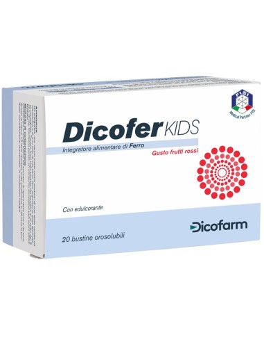 DICOFER KIDS 20BUST OROSOLUB IS NOT INTENDED TO BE USED