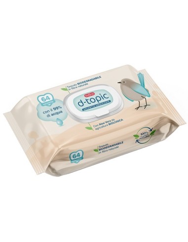 DTOPIC WET WIPES 64PZ