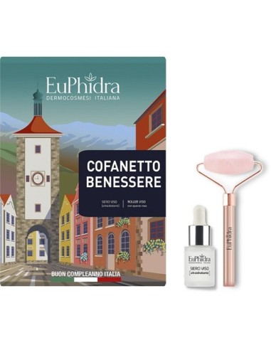 COFANETTO BENESSERE EUPHIDRA SIERO VISO E ROLLER