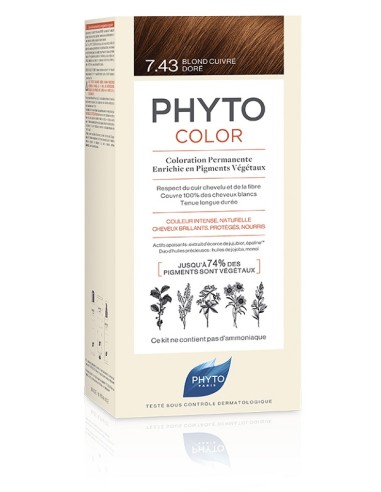 PHYTOCOLOR 7,43 BIONDO RAM DOR